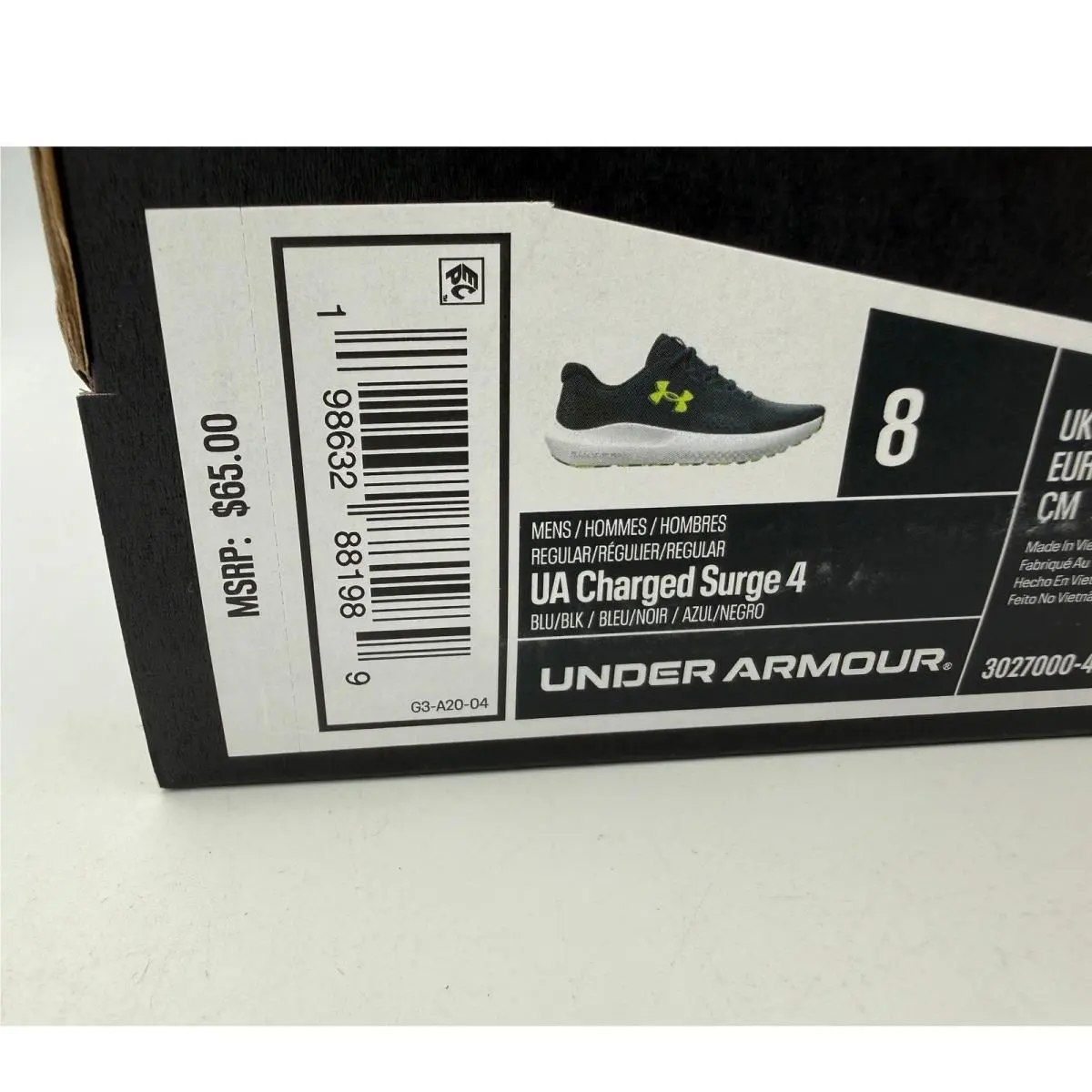 Under Armour shoes - Under Armour Charged Surge 4 - Blue 0