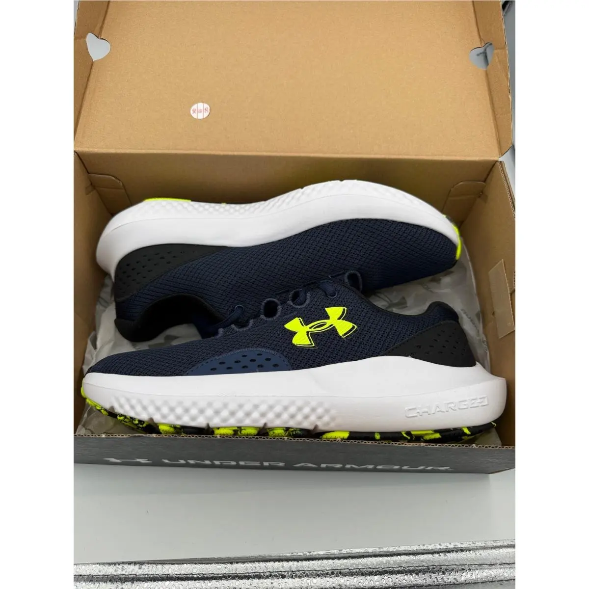 Under Armour shoes - Under Armour Charged Surge 4 - Blue 6