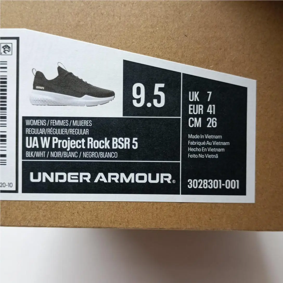 Under Armour shoes - Under Armour Project Rock BSR 5 - Black 7