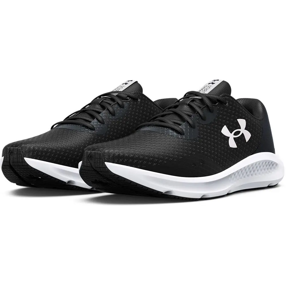 Under Armour 3024878 Men`s UA Charged Pursuit 3 Running Shoes Black Size 9.5