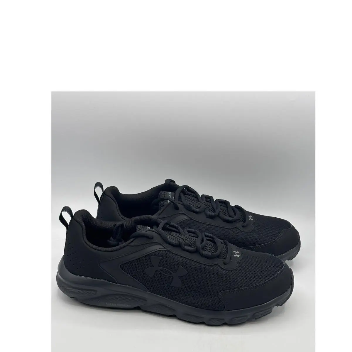 Charged Assert 9 Shoes Men Size 12 Black Black Running 3024857-002 by Under Armour