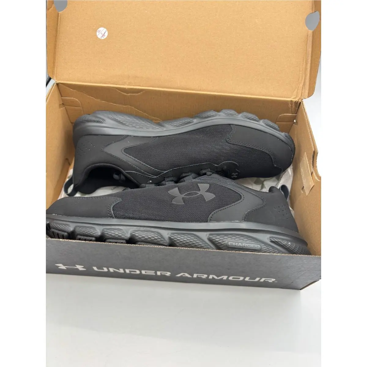 Under Armour shoes - Under Armour Charged Assert 9 4E - Black 4