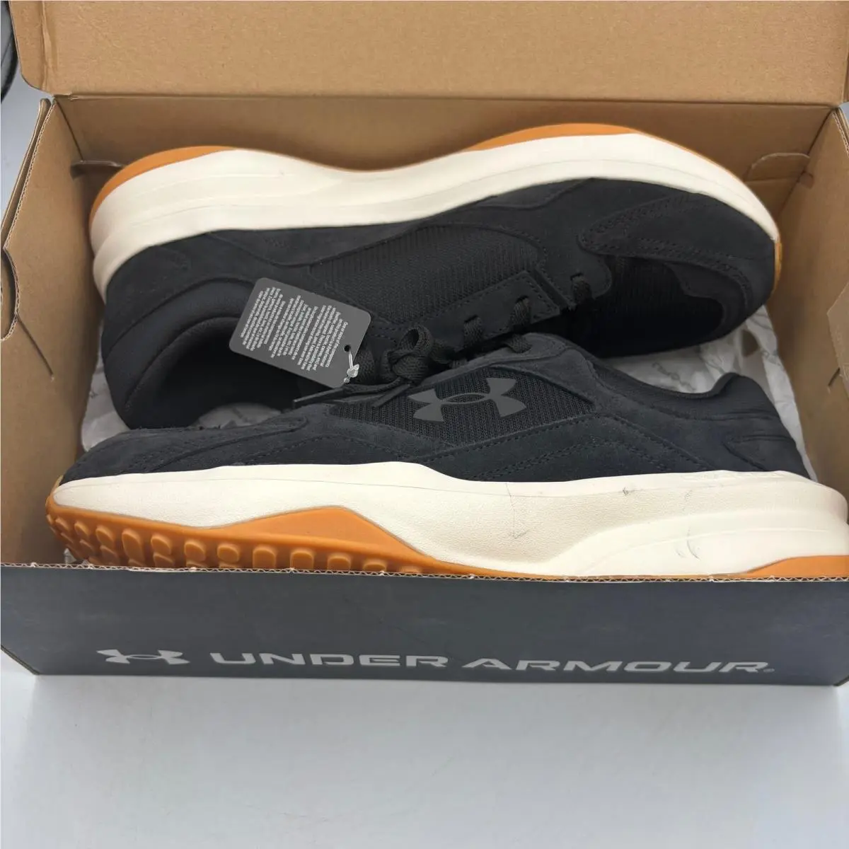 Under Armour shoes - UA Edge Suede - Edge Suede - Black 4