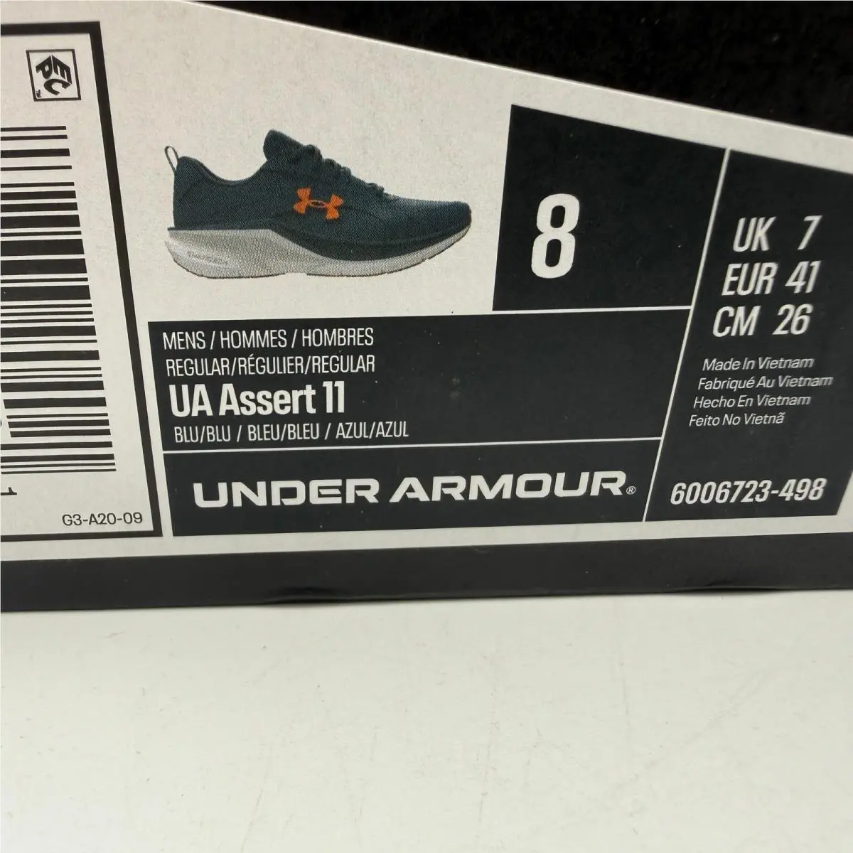 Under Armour shoes - UA Assert 11 - Assert - Blue 0