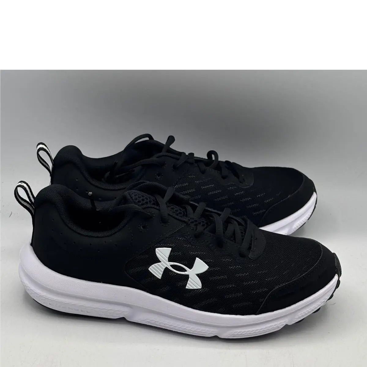 Under Armour Charged Assert 10 Shoes Mens Size 8 Extra Wide Black 3026176-001
