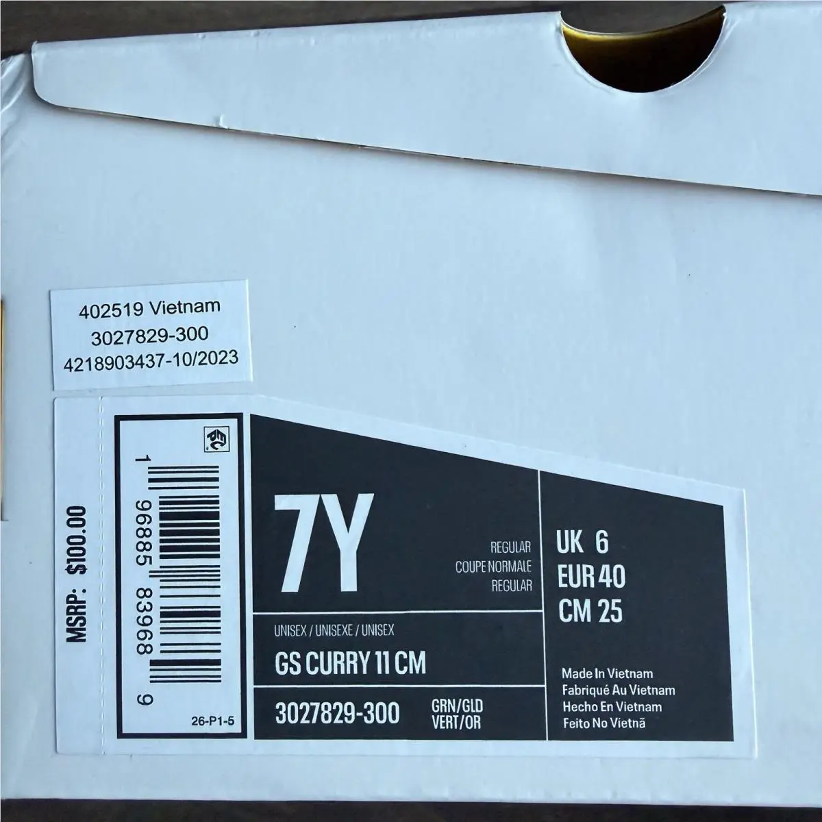 Under Armour shoes - Curry 11 - Curry - Gold (UPC: 0196885839689) 17