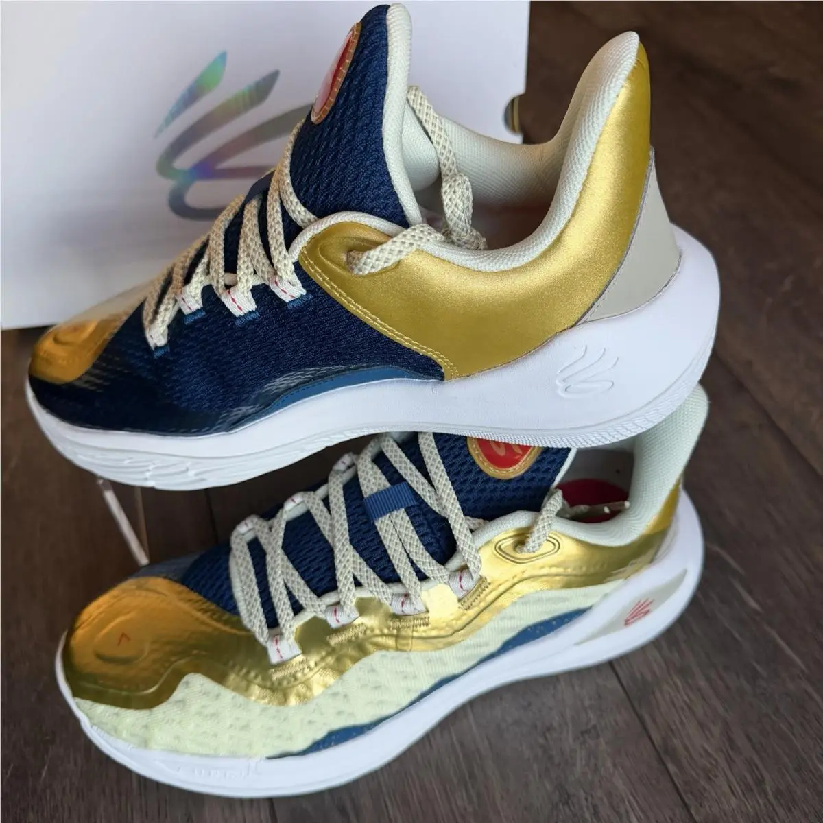 Under Armour shoes - Curry 11 - Curry - Gold (UPC: 0196885839689) 4