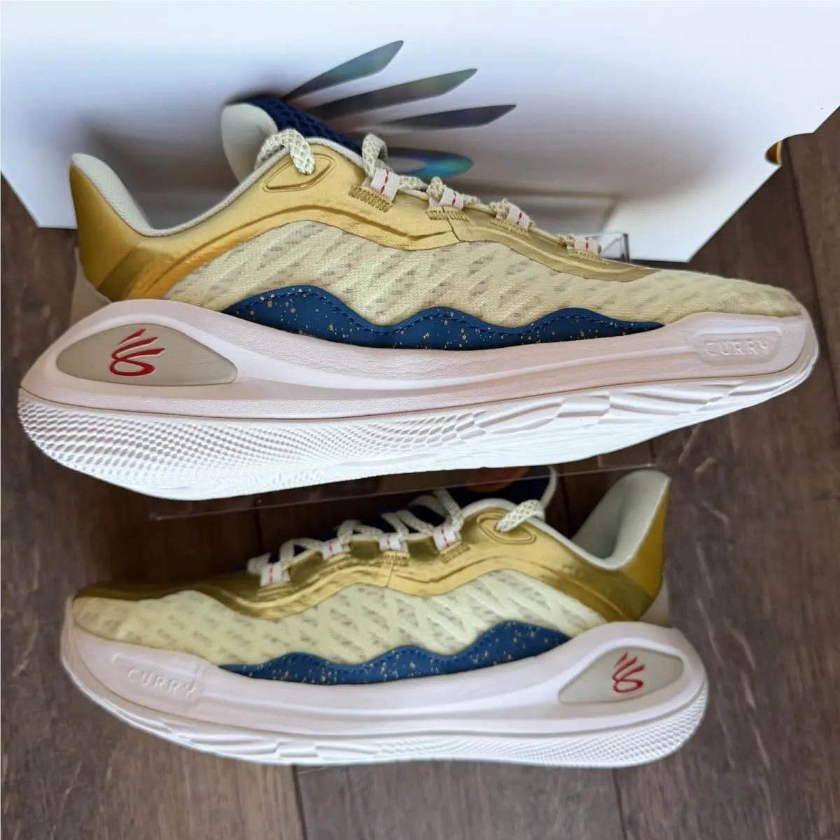 Under Armour shoes - Curry 11 - Curry - Gold (UPC: 0196885839689) 7