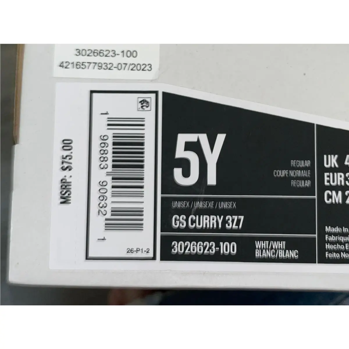 Under Armour shoes - Under armour Curry 3 - Curry - White (UPC: 196883906321) 4