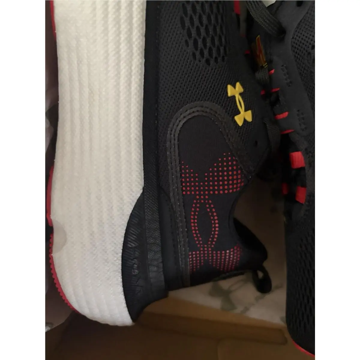 Under Armour shoes - Under Armour Infinite Elite 2 University Of Maryland - 1235296-001 - Black 3