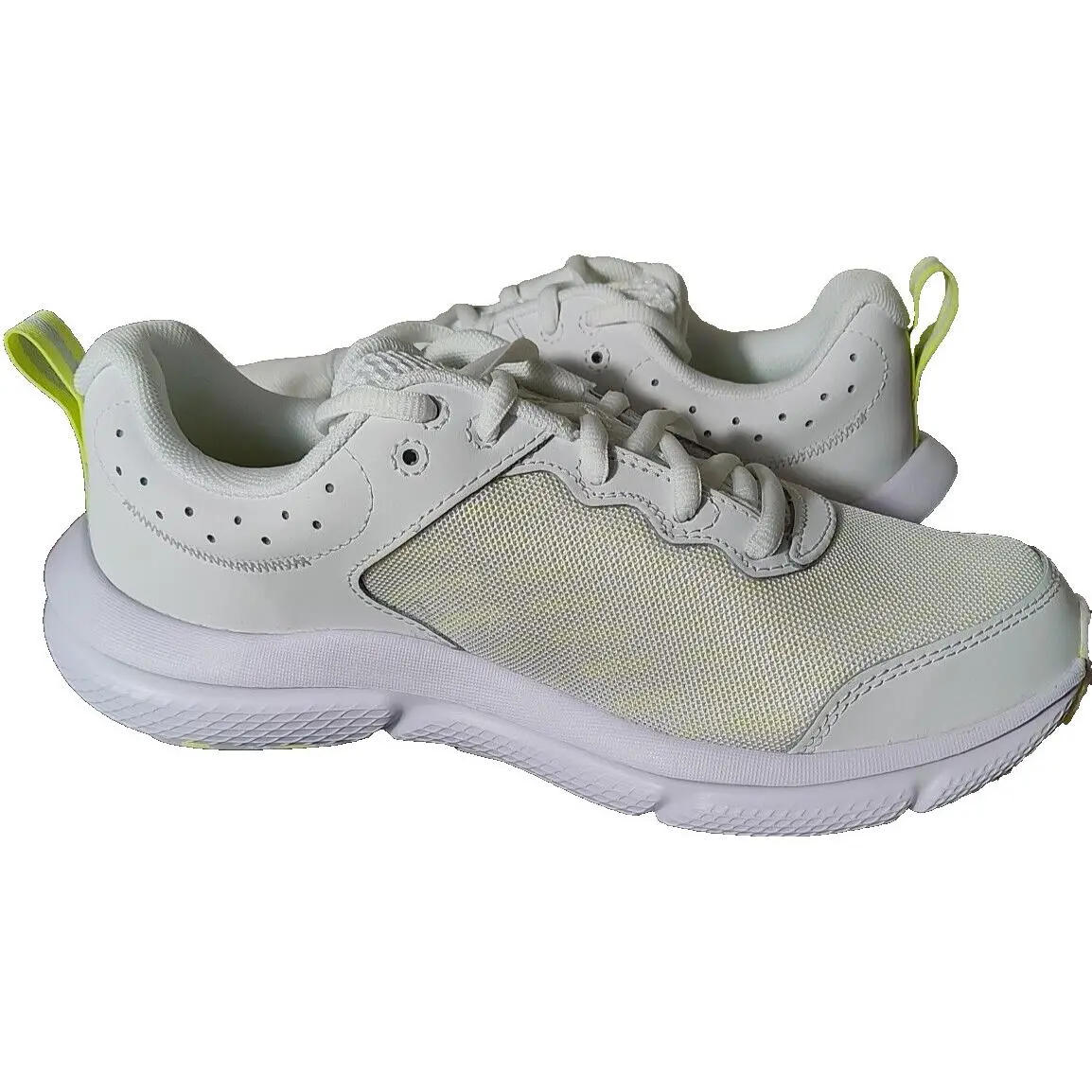 Under Armour shoes - Under Armour Charged Assert - Charged Assert - White Sonic Yellow 1