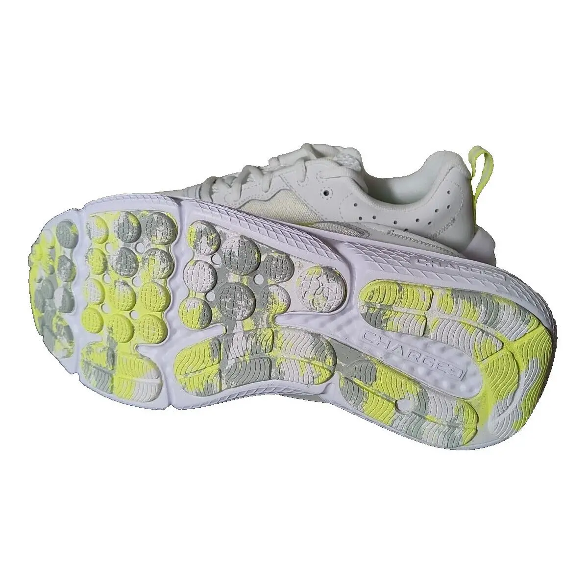 Under Armour shoes - Under Armour Charged Assert - Charged Assert - White Sonic Yellow 3