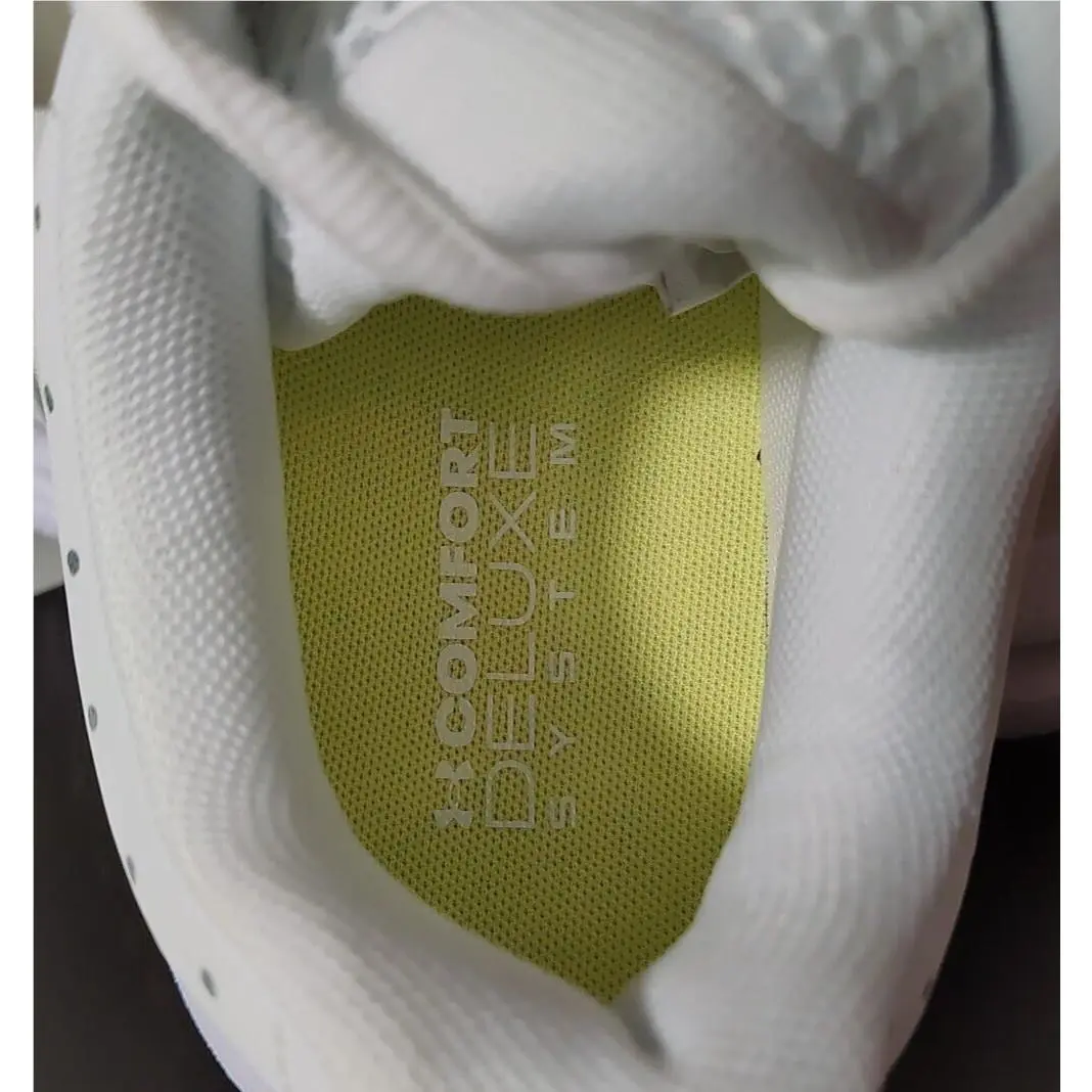 Under Armour shoes - Under Armour Charged Assert - Charged Assert - White Sonic Yellow 5