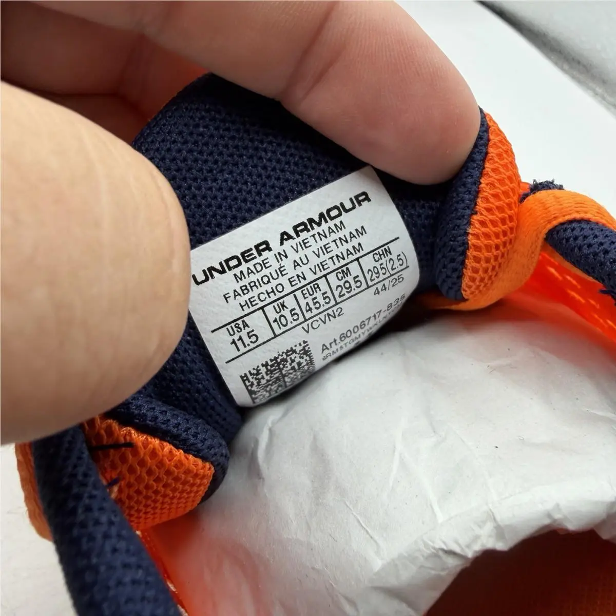 Under Armour shoes - under armour hovr - hovr - 6006717-835 - Orange 9