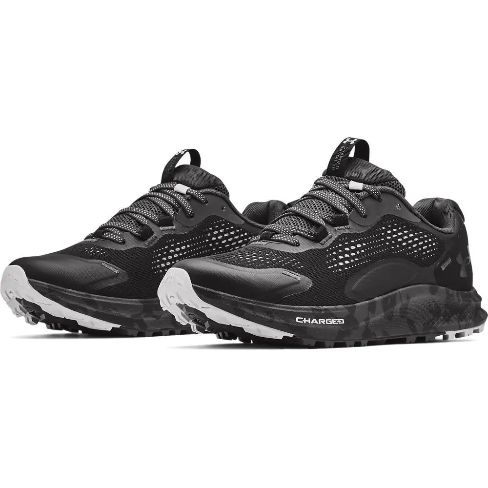 Under Armour 3024191 Women`s UA Charged Bandit Trail 2 Running Shoes Black 6
