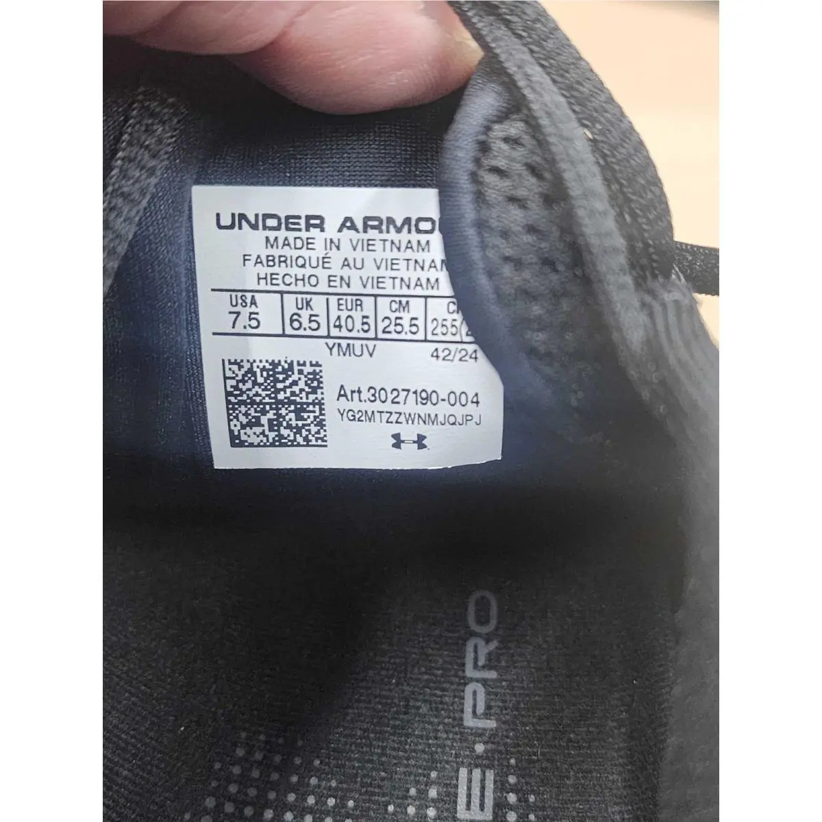 Under Armour shoes - Black 0