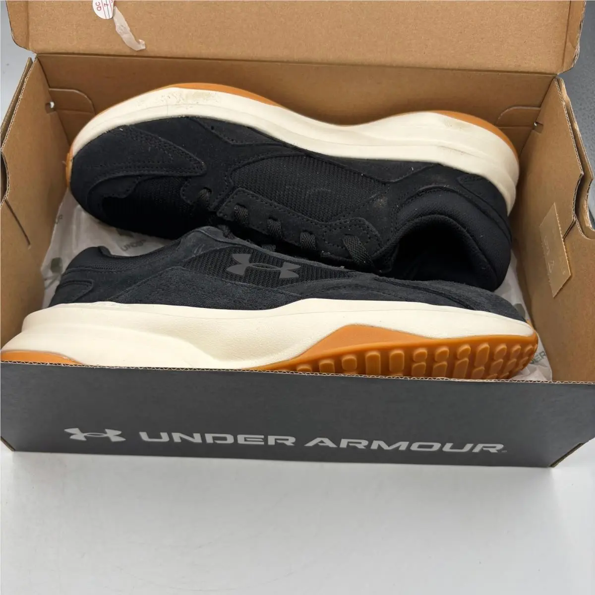 Under Armour shoes - UA Edge Suede - Edge Suede - Black 4