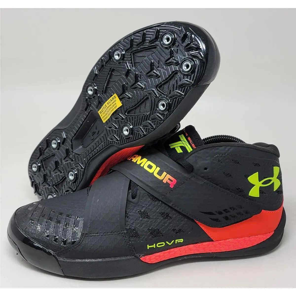 Under Armour Men UA Hovr Silencer Light Track Field Shoes 3022517-004 Size 9