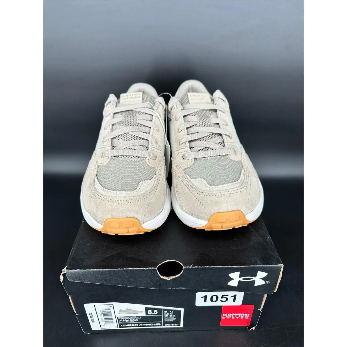 Under Armour shoes - UA Edge Suede - Edge Suede - 3027731 201 - Brown 2