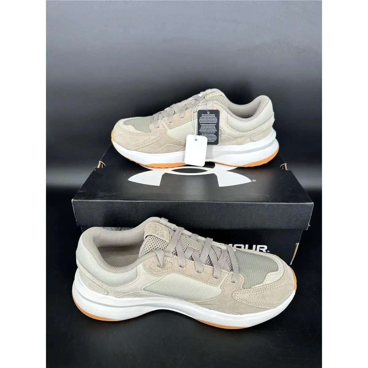 Under Armour shoes - UA Edge Suede - Edge Suede - 3027731 201 - Brown 3