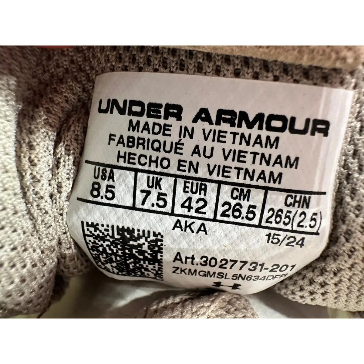Under Armour shoes - UA Edge Suede - Edge Suede - 3027731 201 - Brown 6