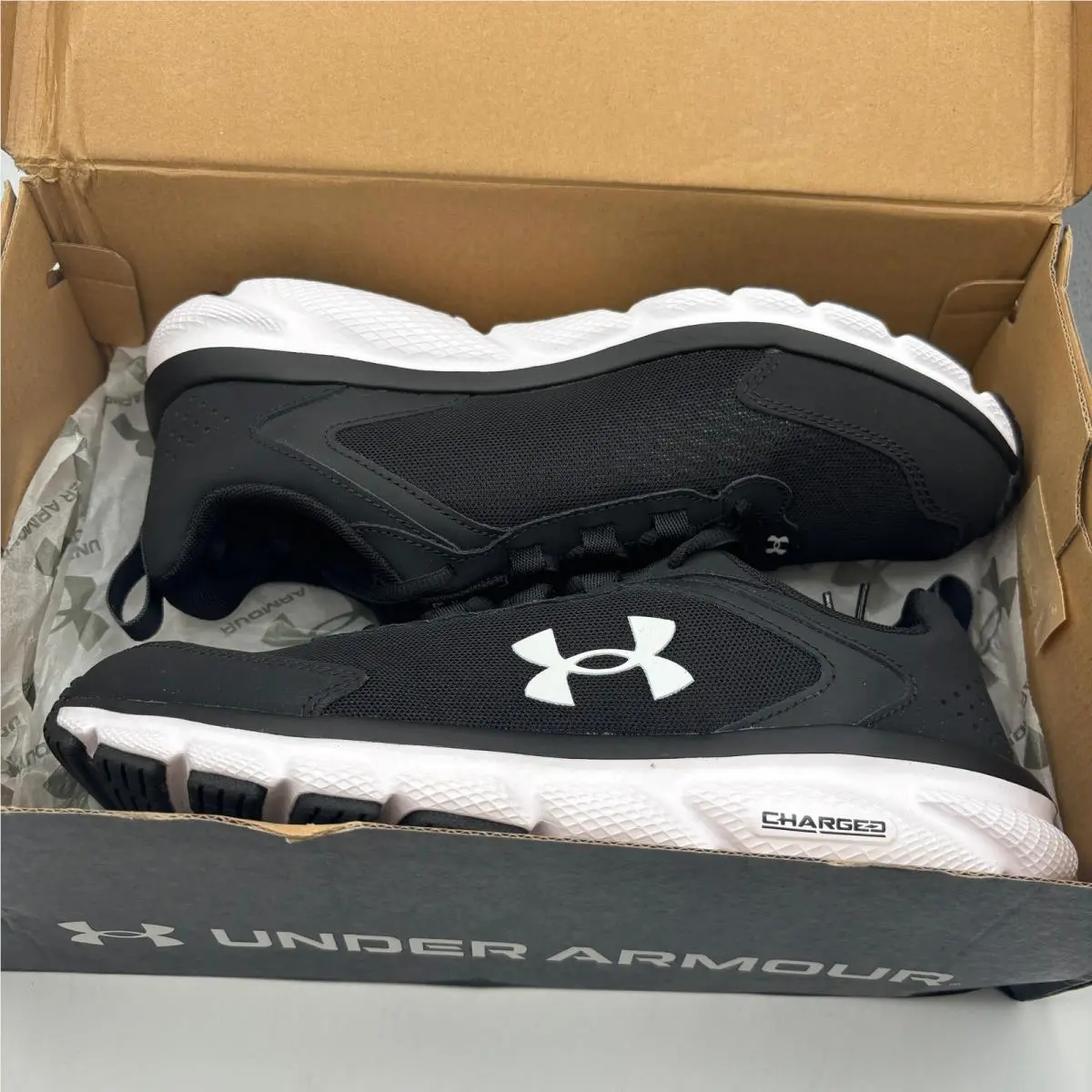 Under Armour shoes - Under Armour Charged Assert 9 - Black 5