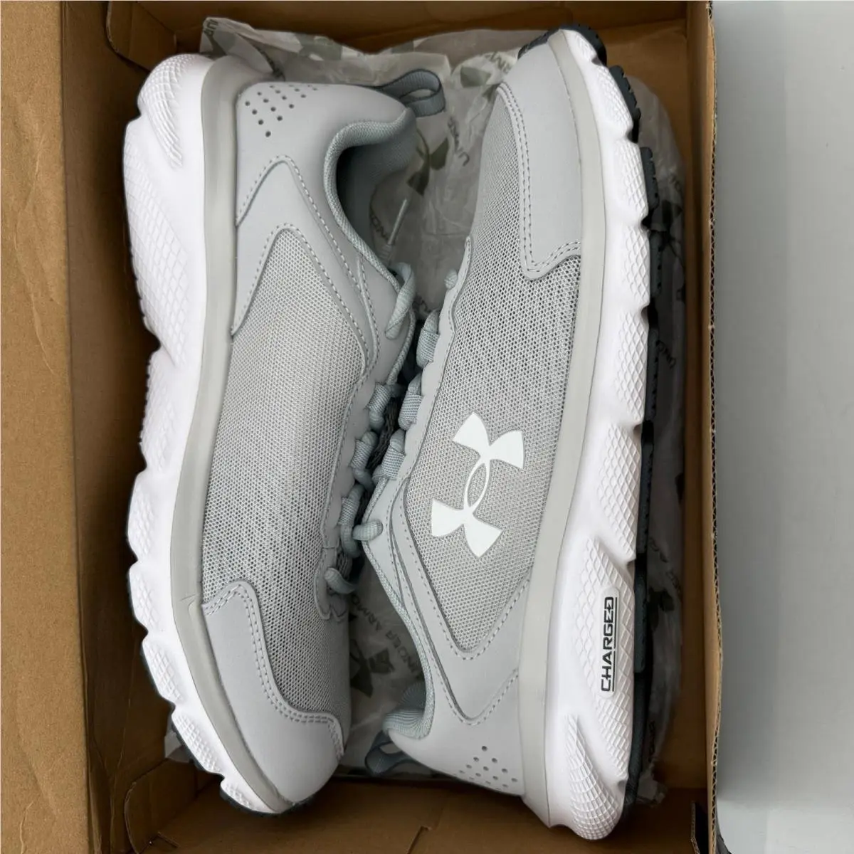 Under Armour shoes - Under Armour Charged Assert 9 - Gray 5
