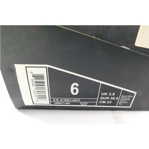 Under Armour shoes - Black, White 4