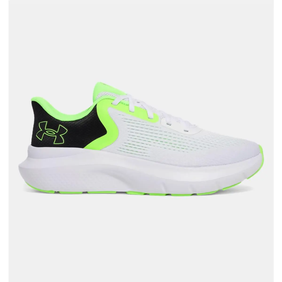Under Armour shoes - Under Armour Rogue 5 - Rogue - 3028256-101 - White Black Hyper Green (UPC: 197779086400) 0