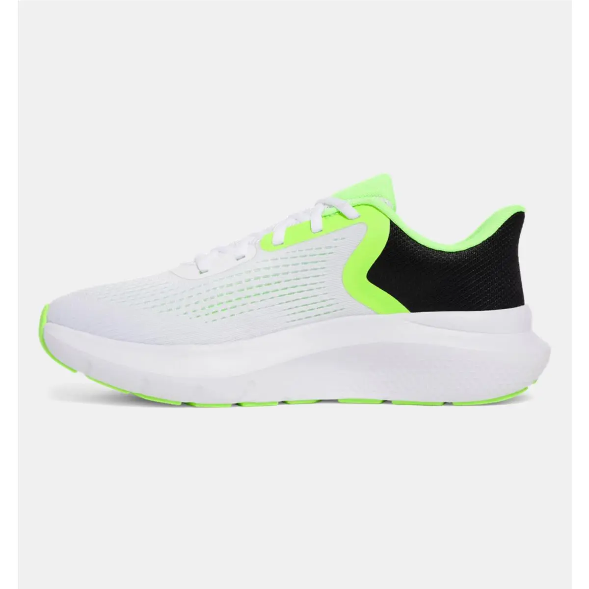 Under Armour shoes - Under Armour Rogue 5 - Rogue - 3028256-101 - White Black Hyper Green (UPC: 197779086400) 1