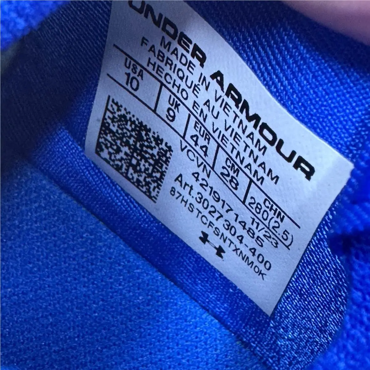 Under Armour shoes - Under Armour Highlight MC - Highlight - 3027304-400 - Blue 6