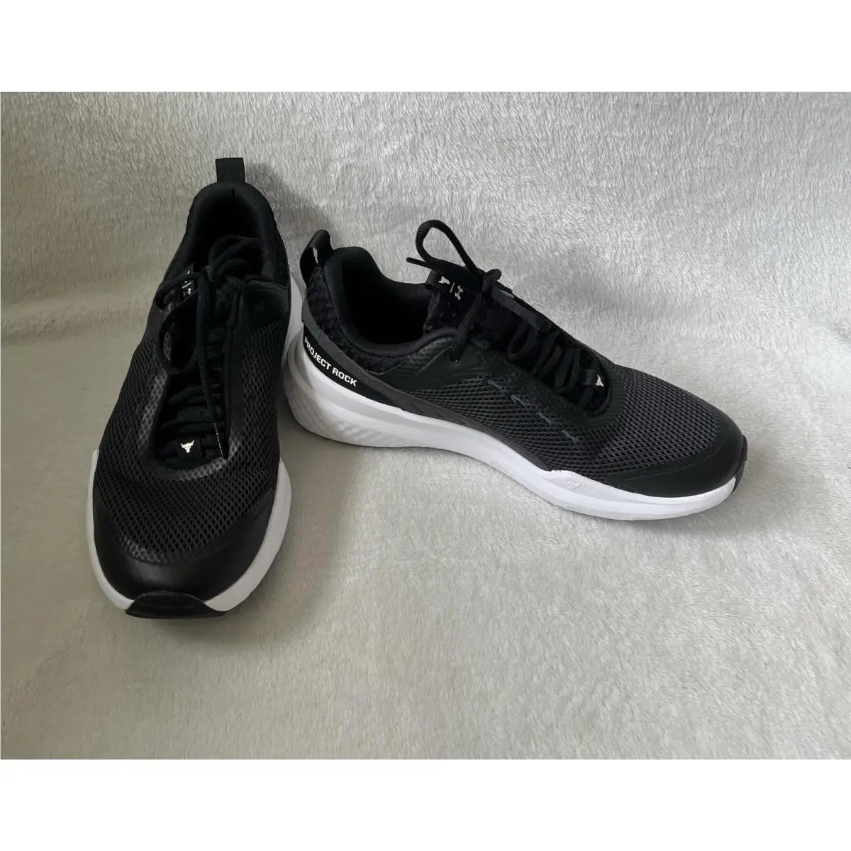 Under Armour UA Project Rock Bsr 5 Shoes Men’s Sz 10.5 Sneakers Training Black