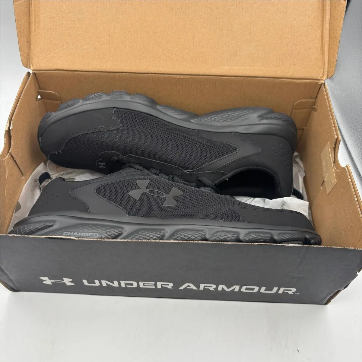 Under Armour shoes - Under Armour Charged Assert 9 - Black 5