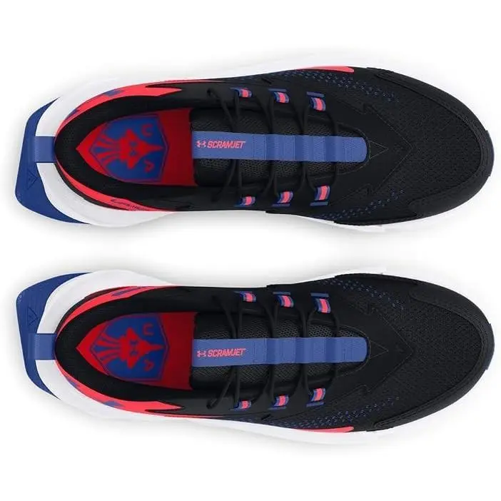 Under Armour shoes - Under Armour Grade School Scramjet 6 - Black (UPC: 197777522733) 2