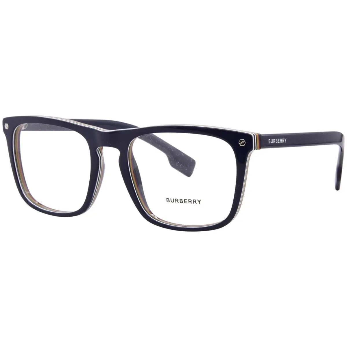 Burberry Bolton BE2340 3799 Eyeglasses Frame Men`s Blue Full Rim 56mm
