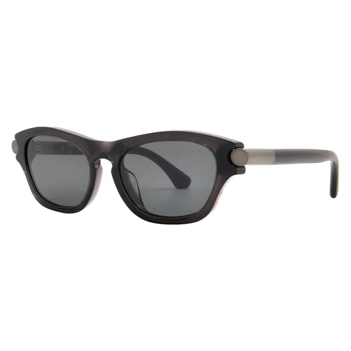 Dark Grey Irregular Men`s Sunglasses BE4430U 411287 55 BE4430U 411287 by Burberry