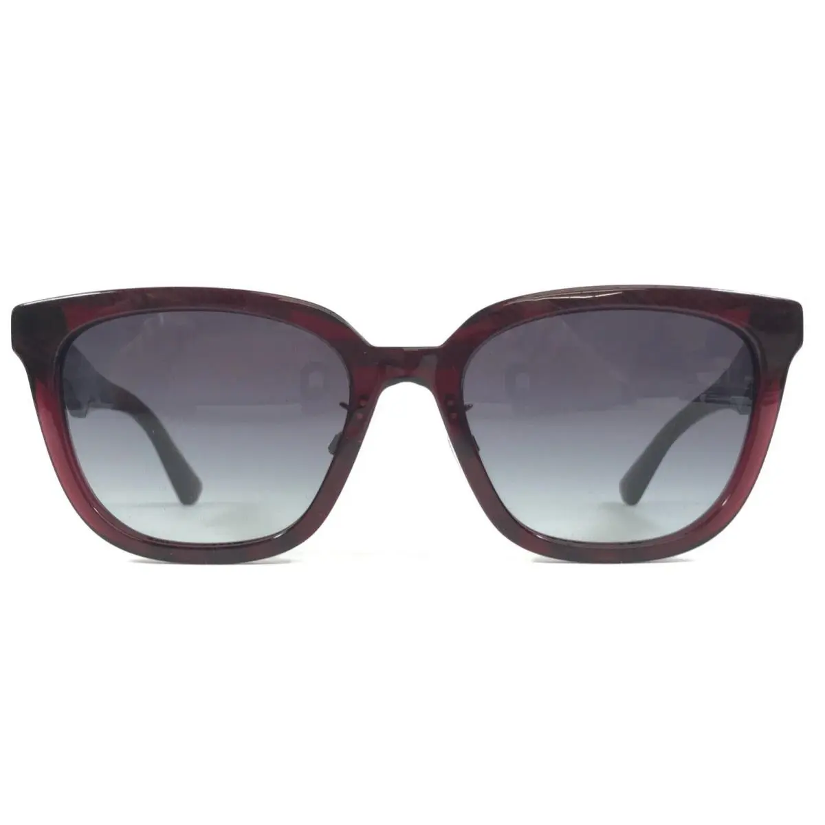 Sunglasses B4446-D 4115/8G Burgundy Check Frames w Gray Gradient Lenses by Burberry
