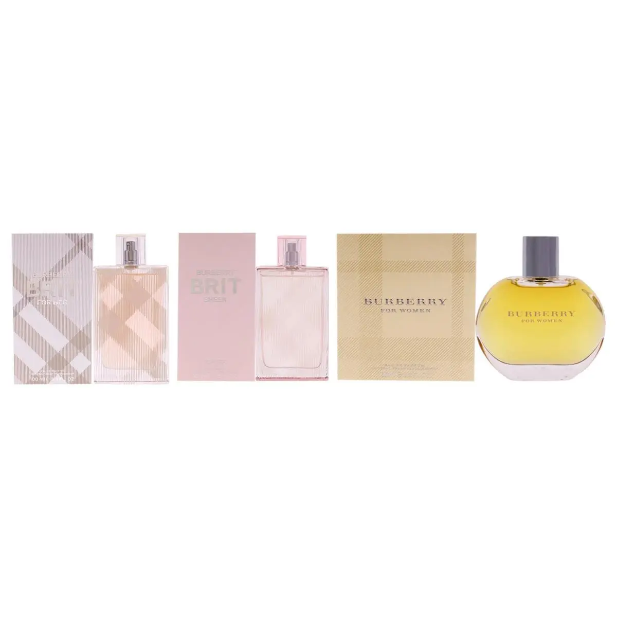 Burberry Fragrance Kit 3 Pc Set For Women - 3.3oz Edp Edt