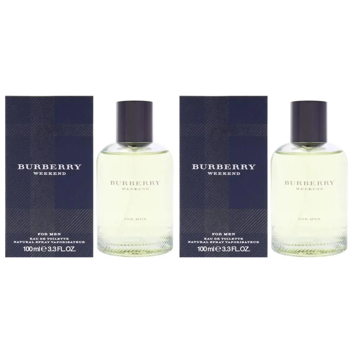 Burberry Weekend by Burberry For Men - 3.3 oz Edt Spray - Pack of 2