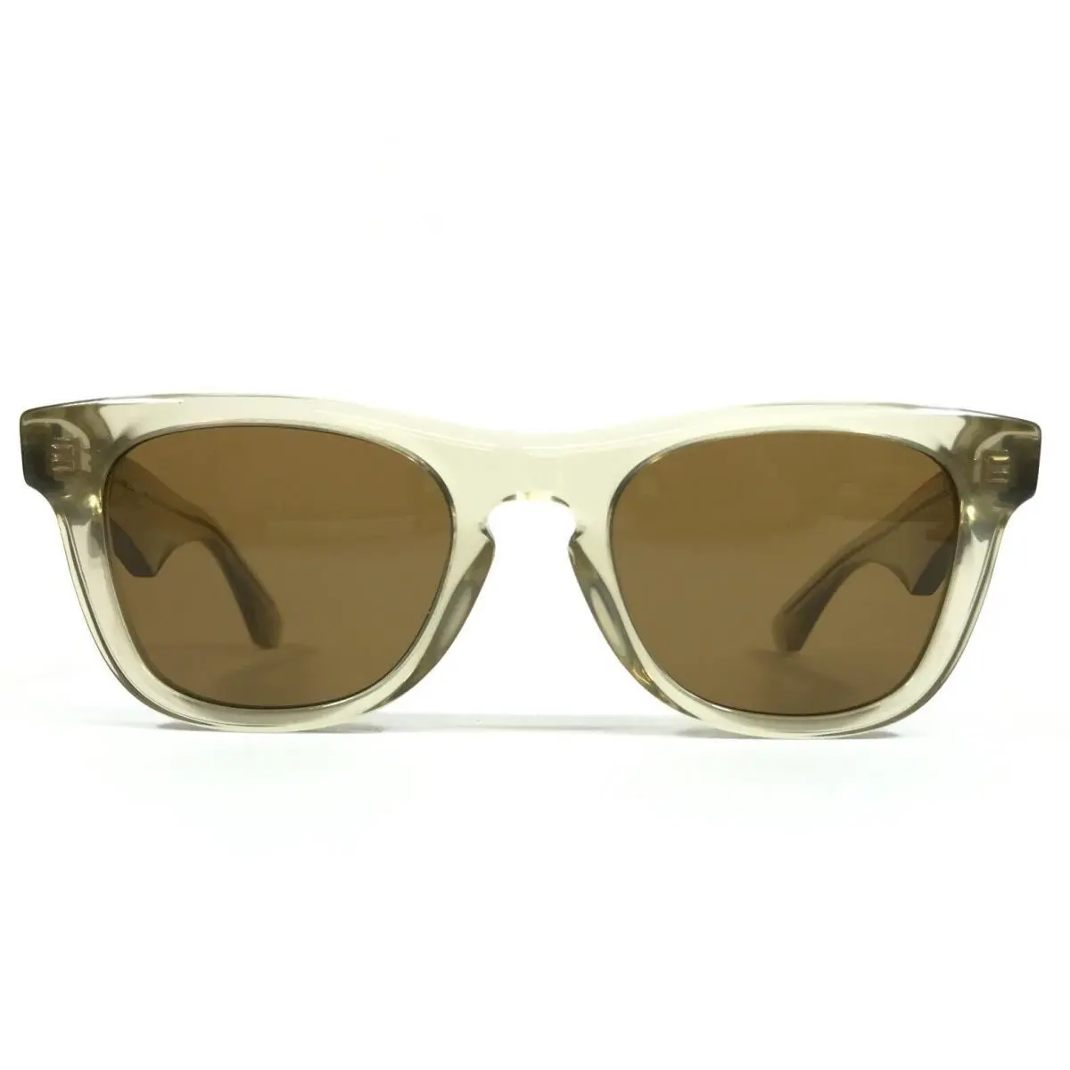 Sunglasses B4426 4123/78 Transparent Olive Green Frames w/ Brown Lenses by Burberry