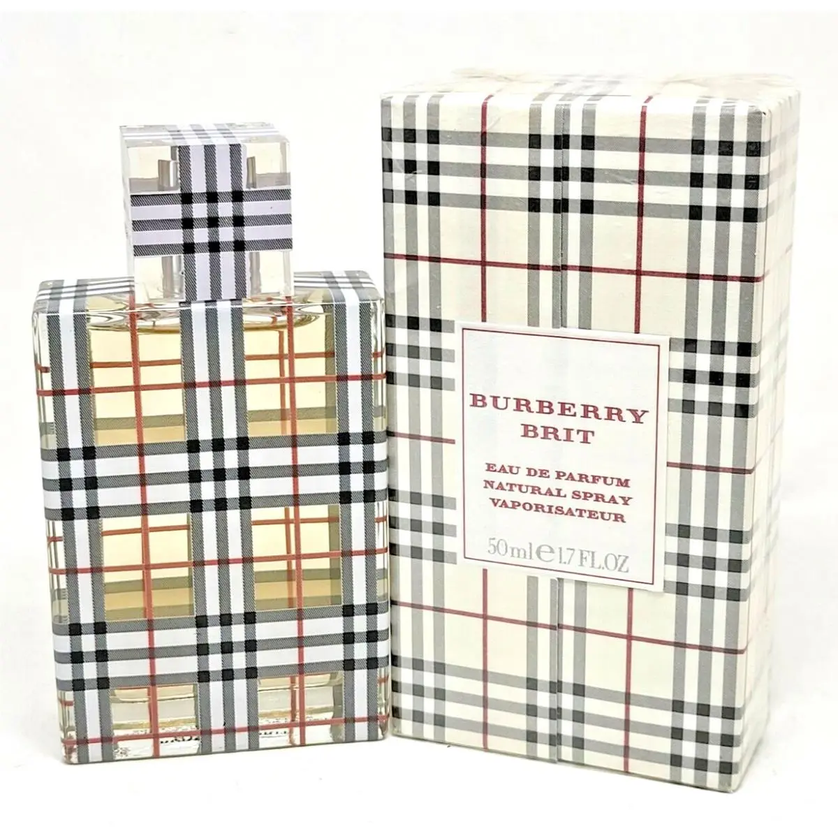 Burberry Brit For Women Eau de Parfum Spray 50ml 1.6fl.oz Edp Old Packaging
