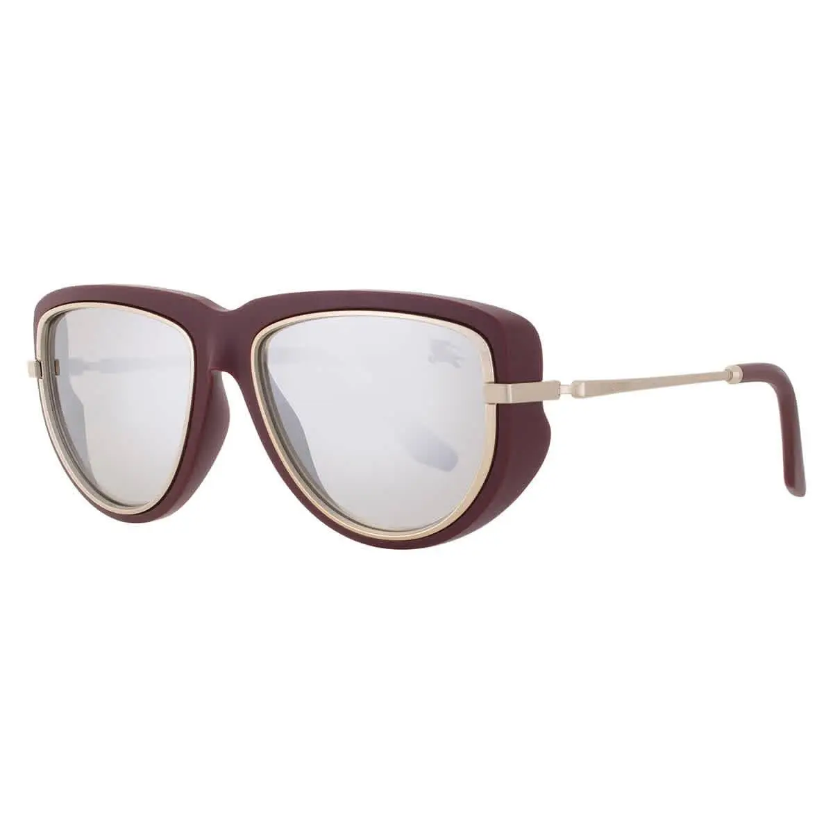 Light Grey Mirror Silver Pilot Unisex Sunglasses BE4466U 41896G by Burberry