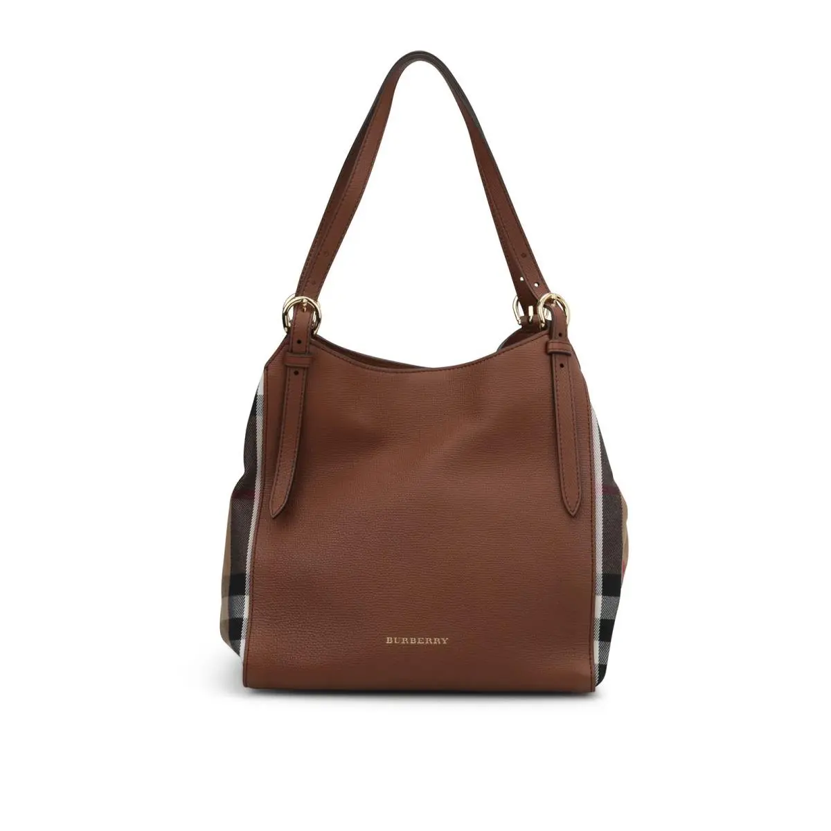 Burberry House Check Derby Canterbury Tote Brown