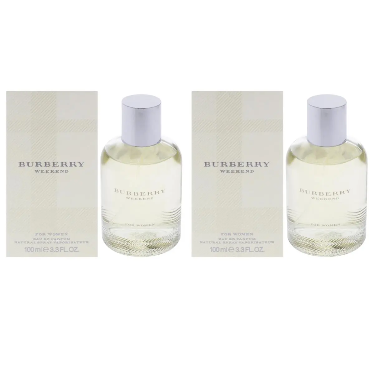 Burberry Weekend by Burberry For Women - 3.3 oz Edp Spray Pack of 2