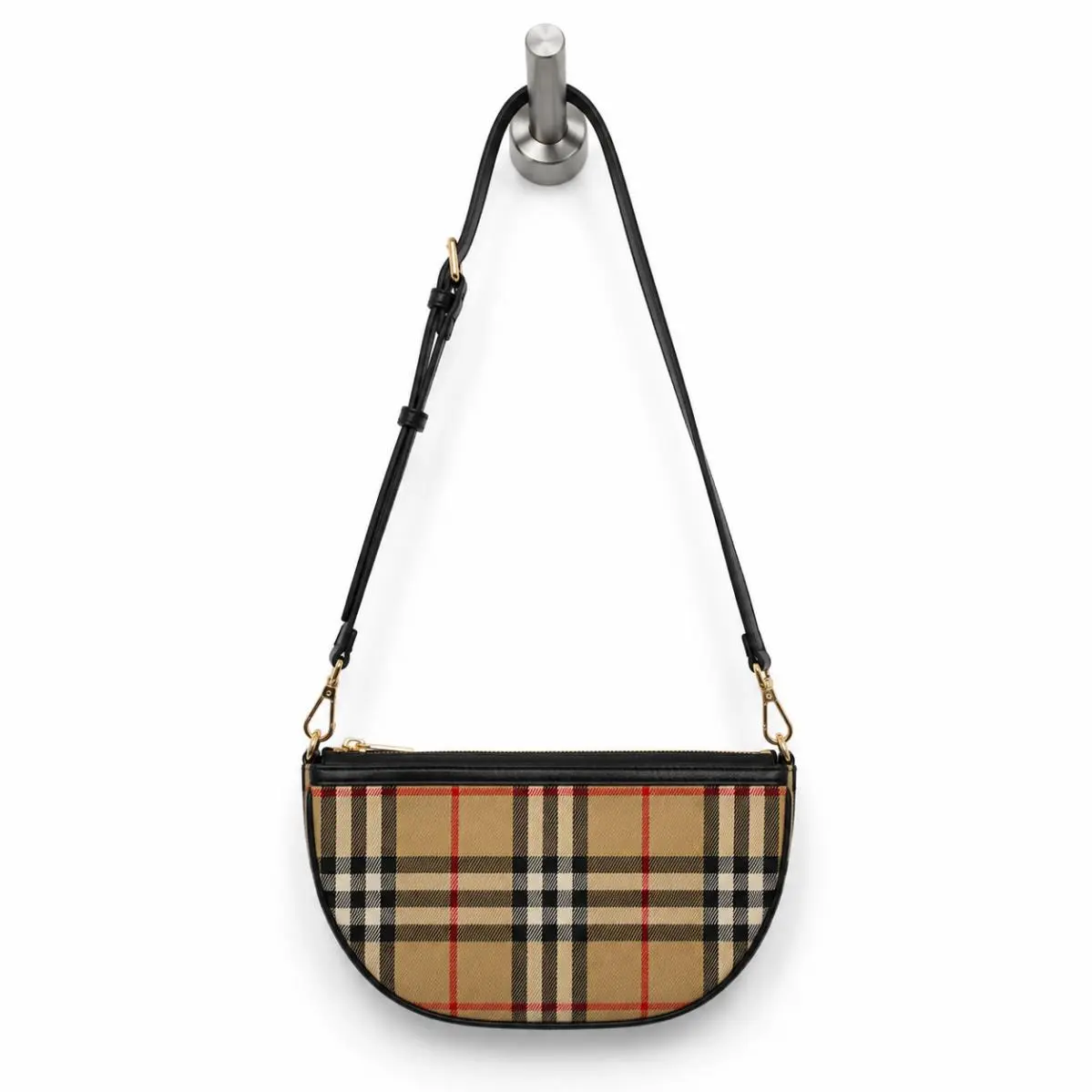Olympia Small Shoulder Bag Nova Check Pattern by Burberry