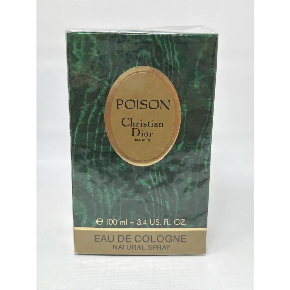 Poison by Christian  Eau De Cologne 3.4oz / 100ml Box - Rare Vtg 90s by Dior