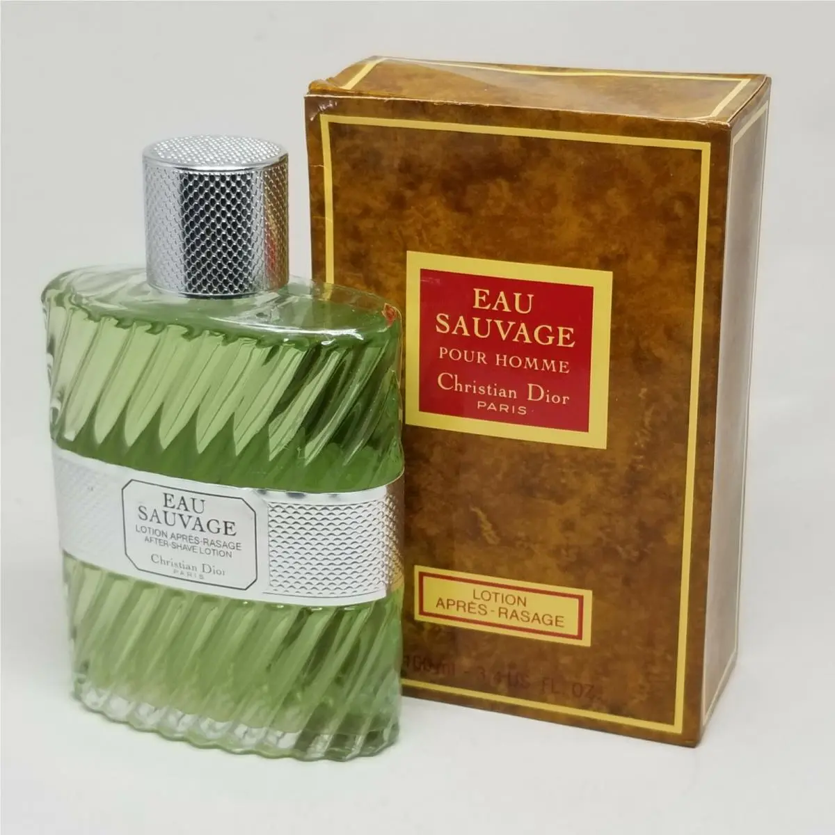 Vintage Christian  Eau Sauvage After Shave Lotion 100ml 3.4 oz by Dior
