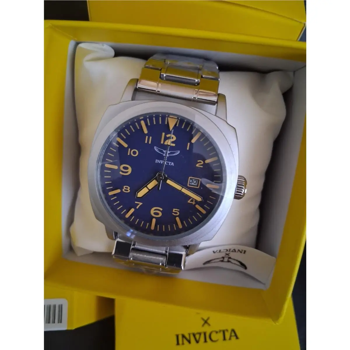 Specialty 44mm Silver Stainless Steel Men` Wristwatch by Invicta