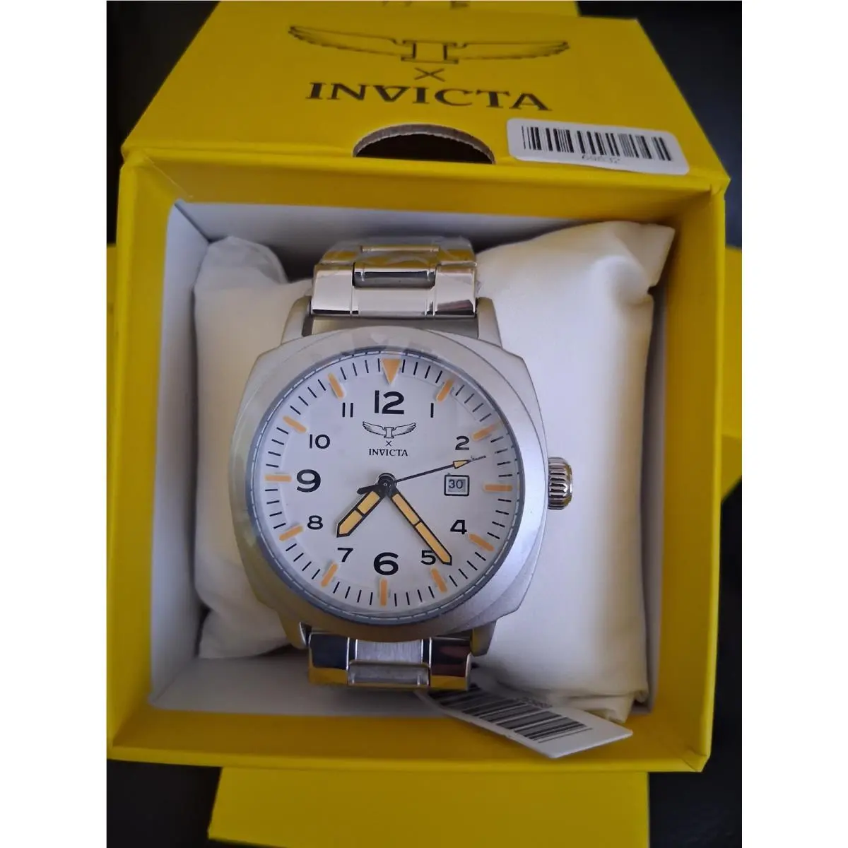 Specialty 44mm Silver Stainless Steel Men` Wristwatch by Invicta