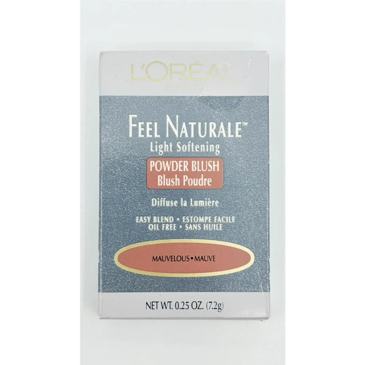 L`oreal Feel Naturale Light Softening Powder Blush Shade Mauvelous Mauve 289 Nos by L'Oréal